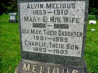 Melious, Alvin, Mary E., Ada May and Charlie